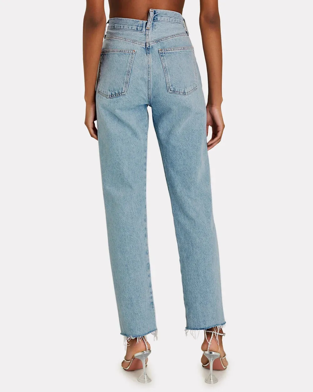 Criss Cross Straight-Leg Jeans sold by INTERMIX product image thumbnail 2