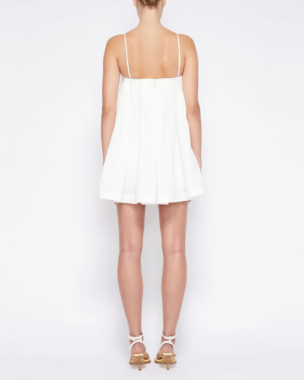 KENDALL COTTON POPLIN TWISTED BUTTON FRONT DRESS sold by INTERMIX product image thumbnail 2