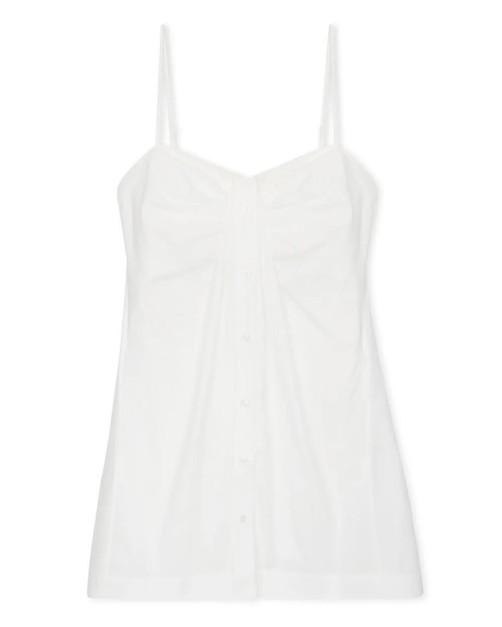 KENDALL COTTON POPLIN TWISTED BUTTON FRONT DRESS sold by INTERMIX product image thumbnail 5