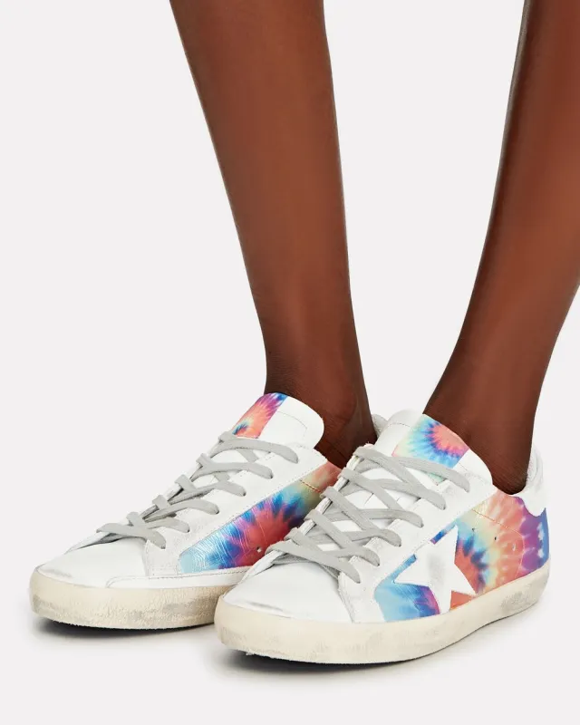 Superstar Tie-Dye Low-Top Sneakers sold by INTERMIX