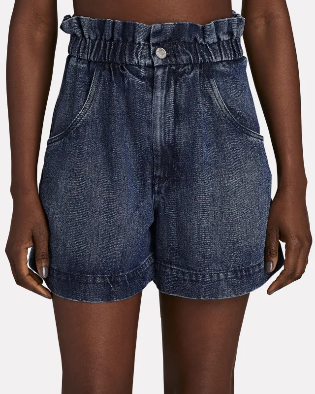 Titea Denim Paperbag Shorts sold by INTERMIX