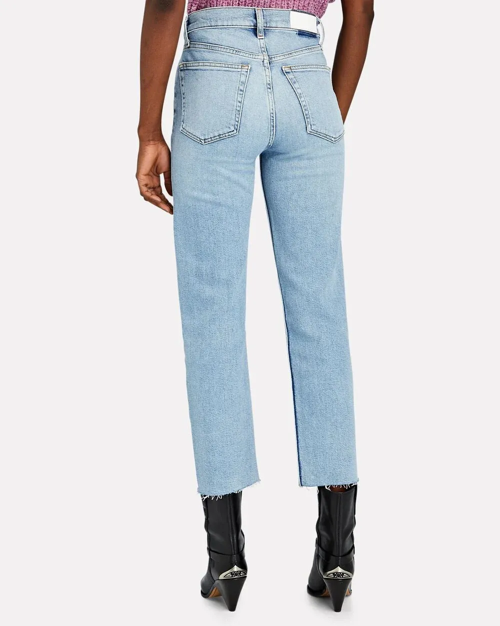 70s High-Rise Stove Pipe Jeans sold by INTERMIX product image thumbnail 2