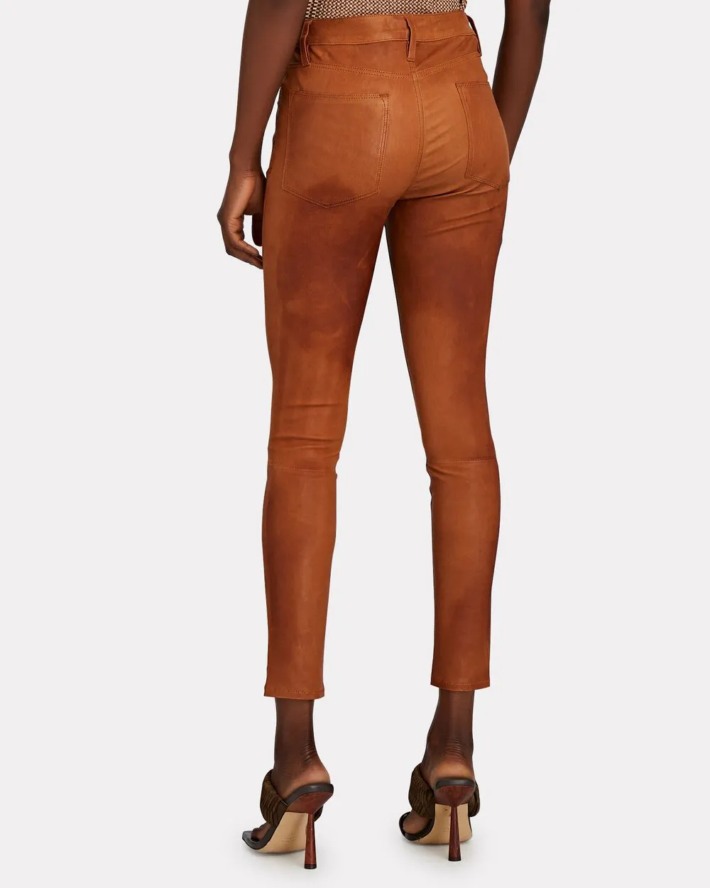 Le High Skinny Leather Pants sold by INTERMIX product image thumbnail 2