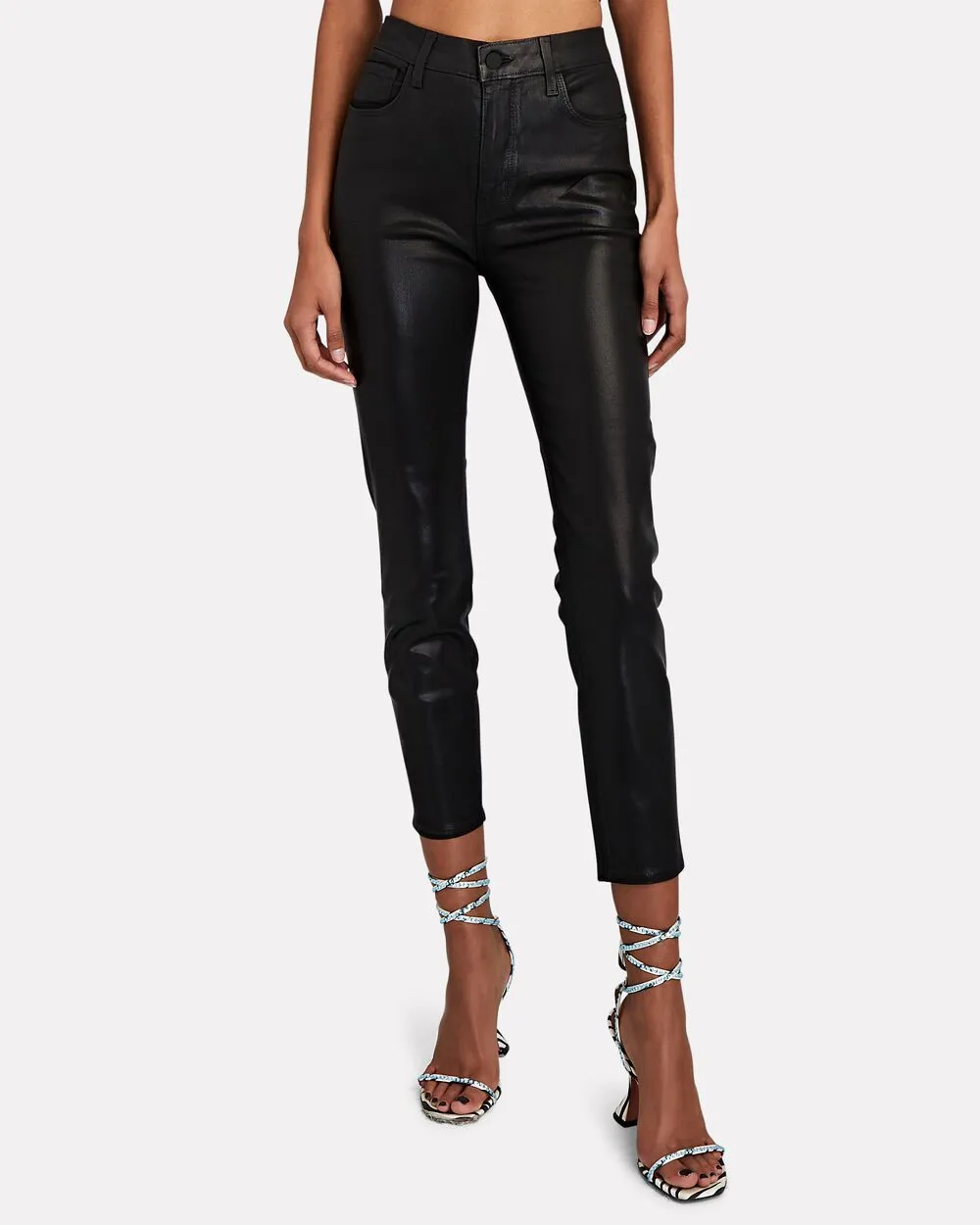 Margot Coated Skinny Jeans sold by INTERMIX
