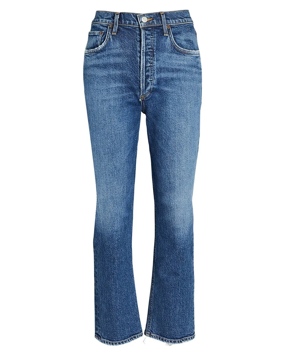 90's Pinch Waist High-Rise Straight Jeans sold by INTERMIX product image thumbnail 5