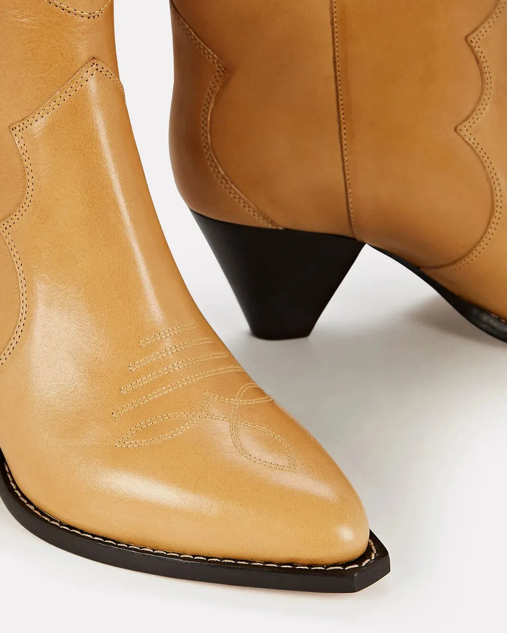 Darizo Leather Ankle Boots sold by INTERMIX product image thumbnail 2