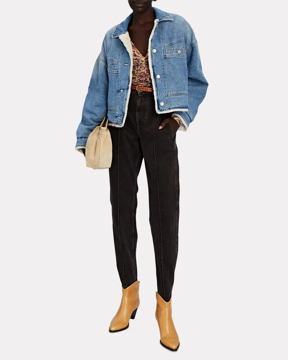 Darizo Leather Ankle Boots sold by INTERMIX product image thumbnail 5