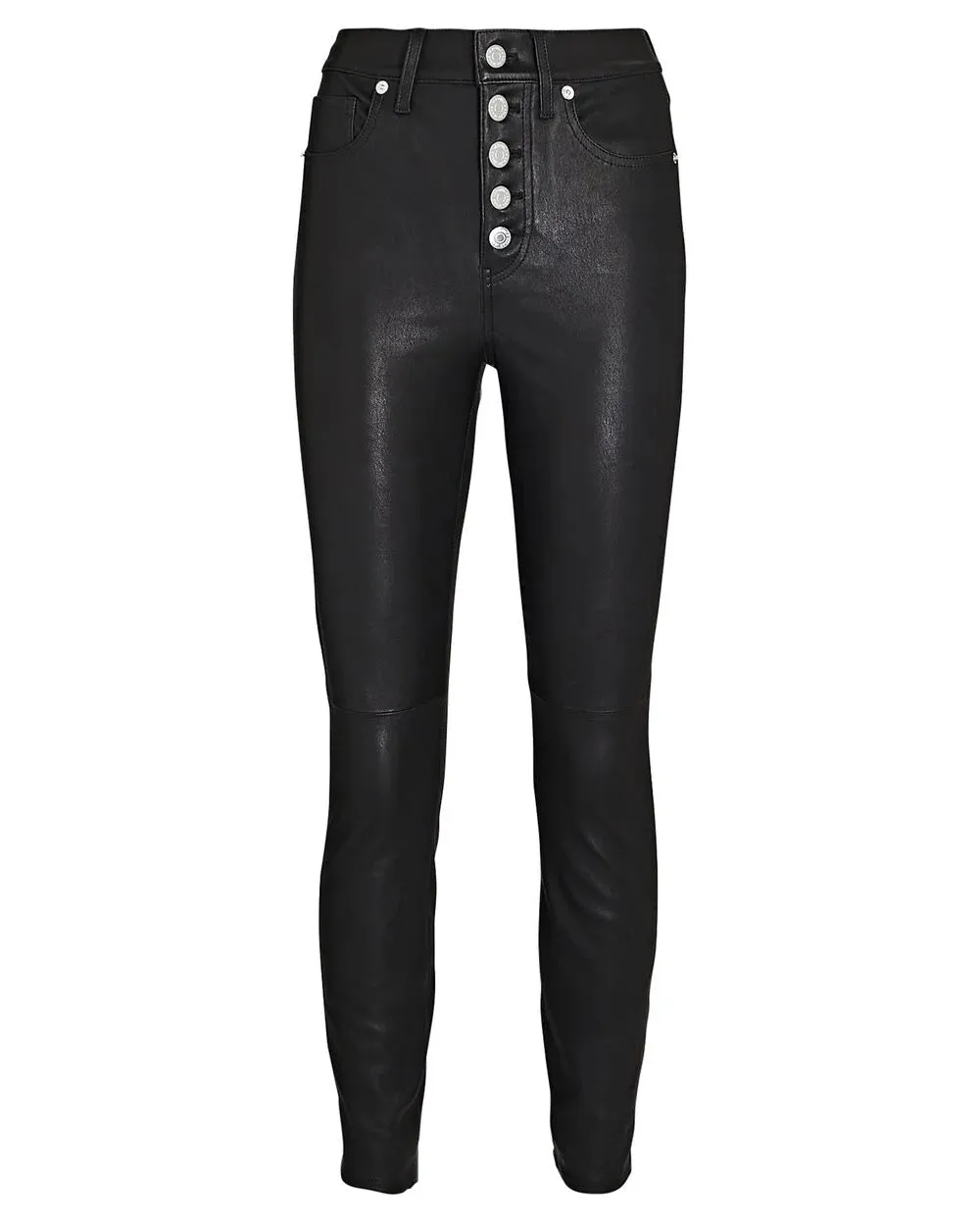 Debbie Leather Skinny Pants sold by INTERMIX product image thumbnail 5