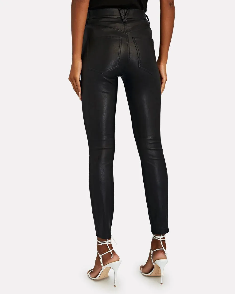 Debbie Leather Skinny Pants sold by INTERMIX product image thumbnail 2