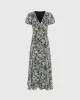 Flutter Sleeve Midi Dress sold by INTERMIX