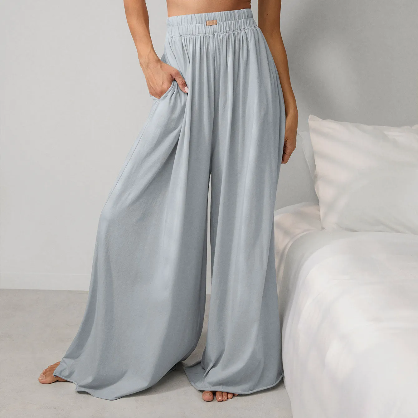 Organic Pima Wide Leg Pant sold by INTERMIX product image thumbnail 4