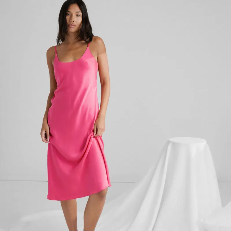Washable Silk Bias Slip Dress sold by INTERMIX