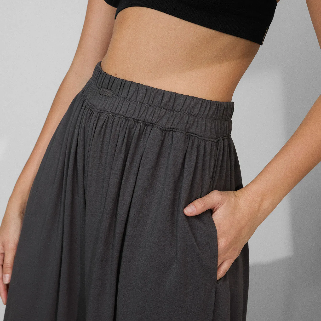 Organic Pima Wide Leg Pant sold by INTERMIX product image thumbnail 2