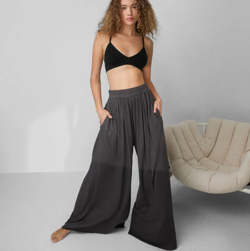 Organic Pima Wide Leg Pant sold by INTERMIX