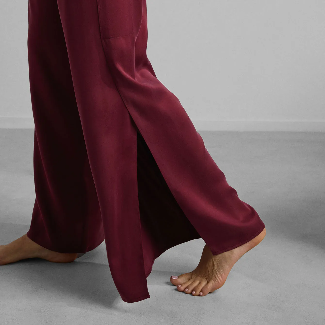 Washable Silk Tee Pant Set sold by INTERMIX product image thumbnail 3