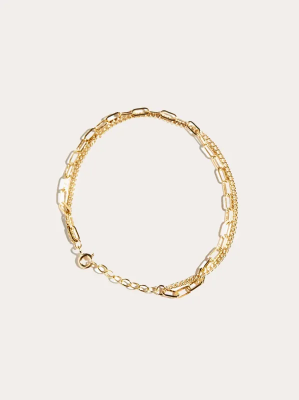Layered Chain Bracelet made by Able