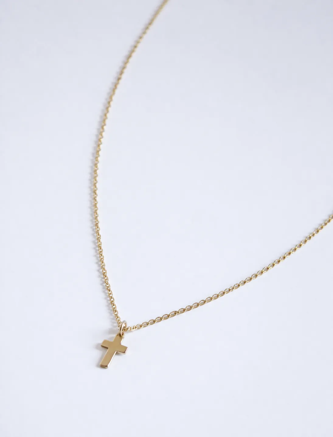 Cross Pendant Necklace sold by INTERMIX