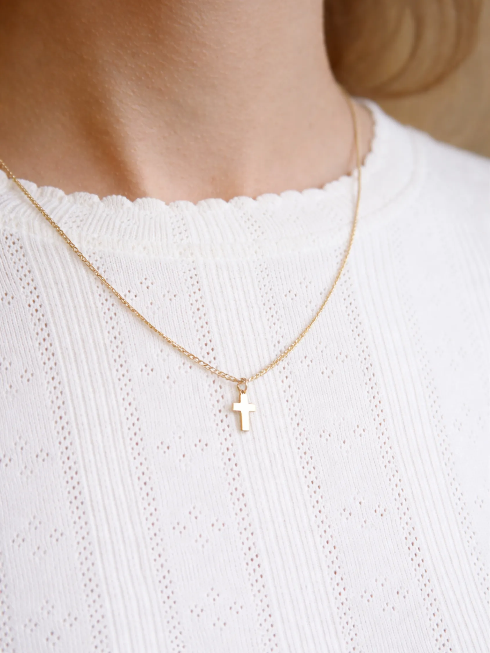 Cross Pendant Necklace sold by INTERMIX product image thumbnail 2