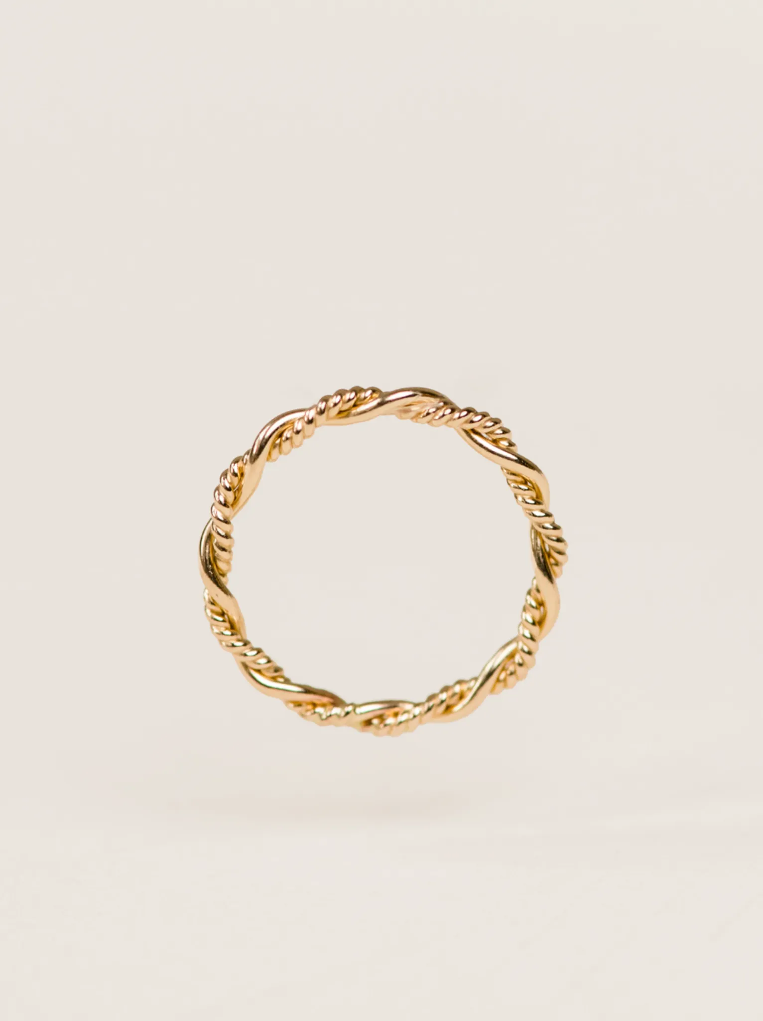Braided Twist Ring sold by INTERMIX product image thumbnail 3