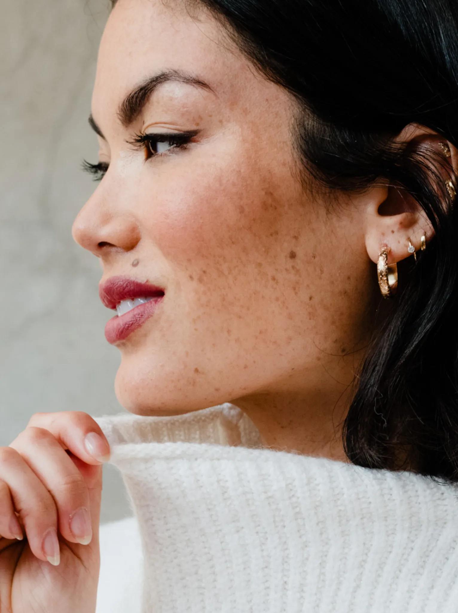 Filigree Hoops sold by INTERMIX product image thumbnail 3