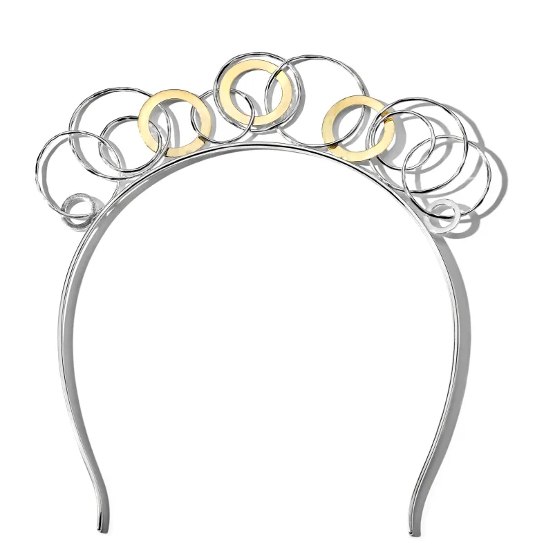 Crown with Hammered Discs and Circles sold by Ippolita