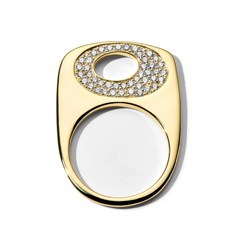 Pavé Diamond "Halo" Ring (0.41ctw) sold by Ippolita