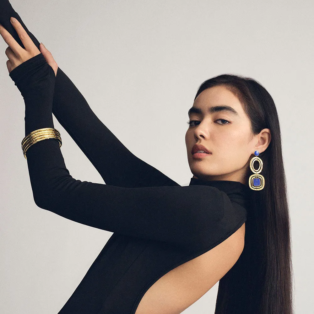 Mélange Two-Tier Oval and Square Earrings sold by Ippolita product image thumbnail 3