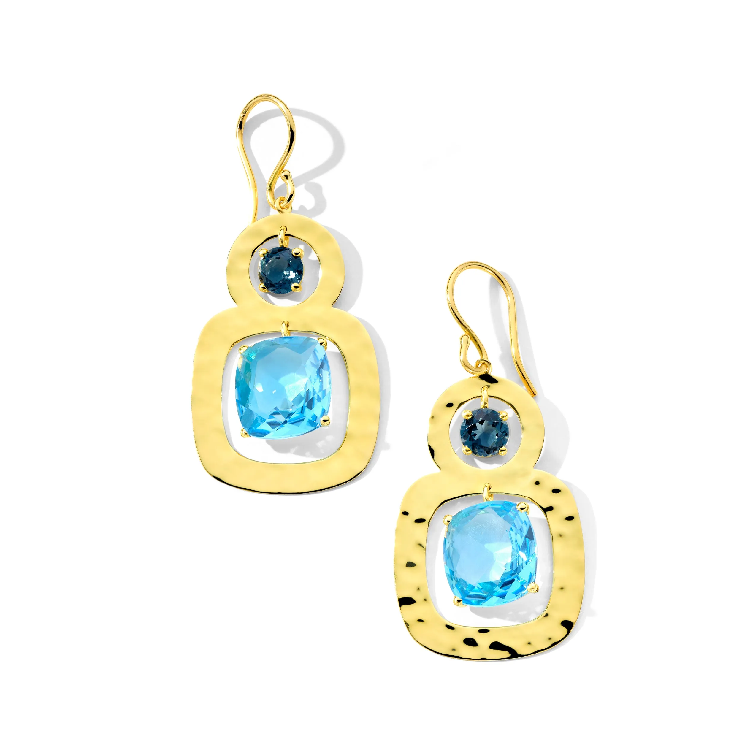 Crinkle 2-Stone Earrings sold by Ippolita product image thumbnail 5