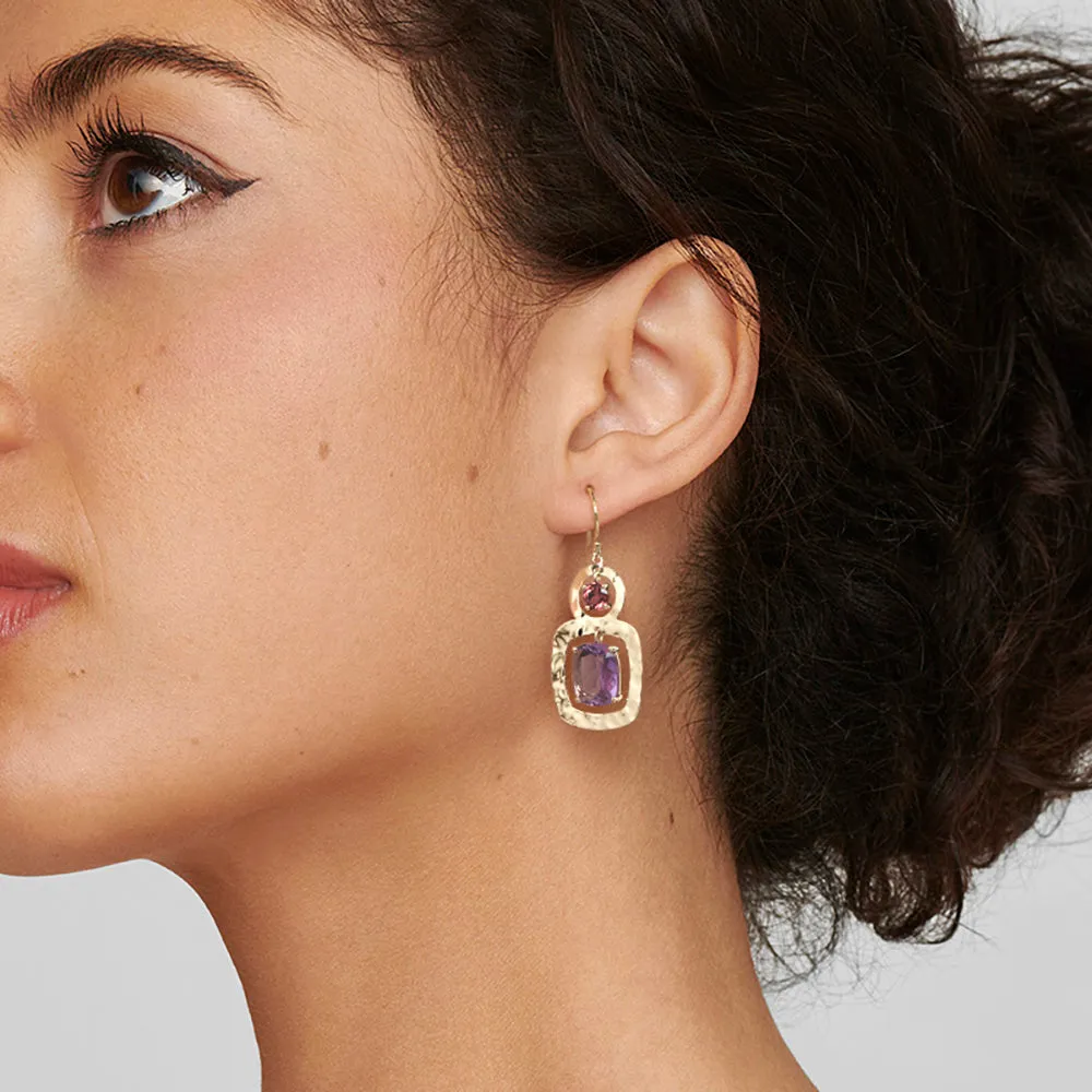 Crinkle 2-Stone Earrings sold by Ippolita product image thumbnail 4