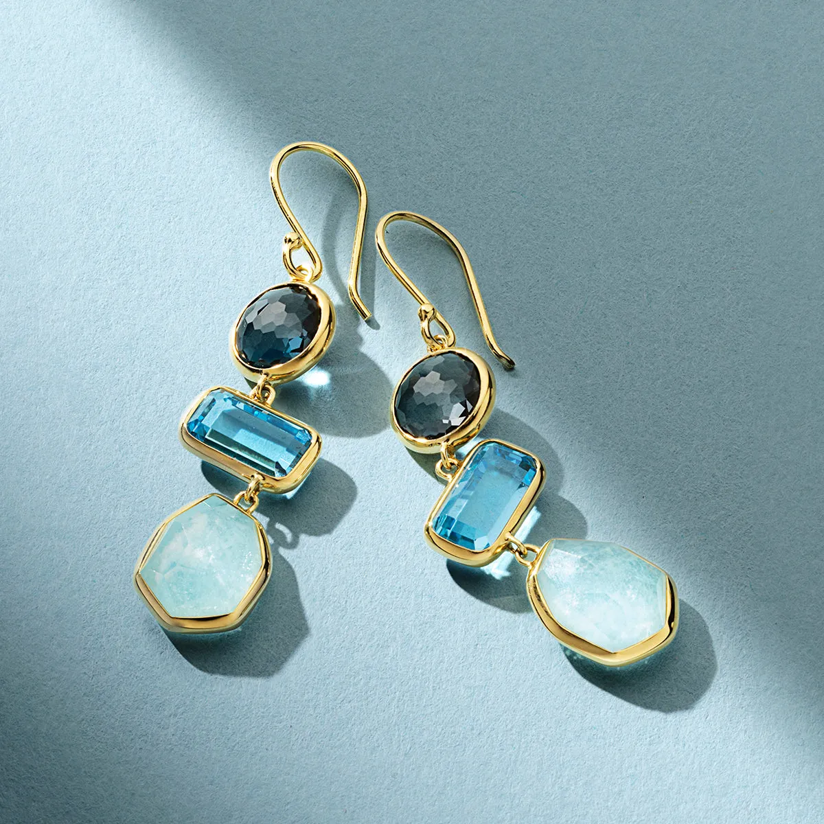 Small 3-Stone Drop Earrings sold by Ippolita product image thumbnail 5