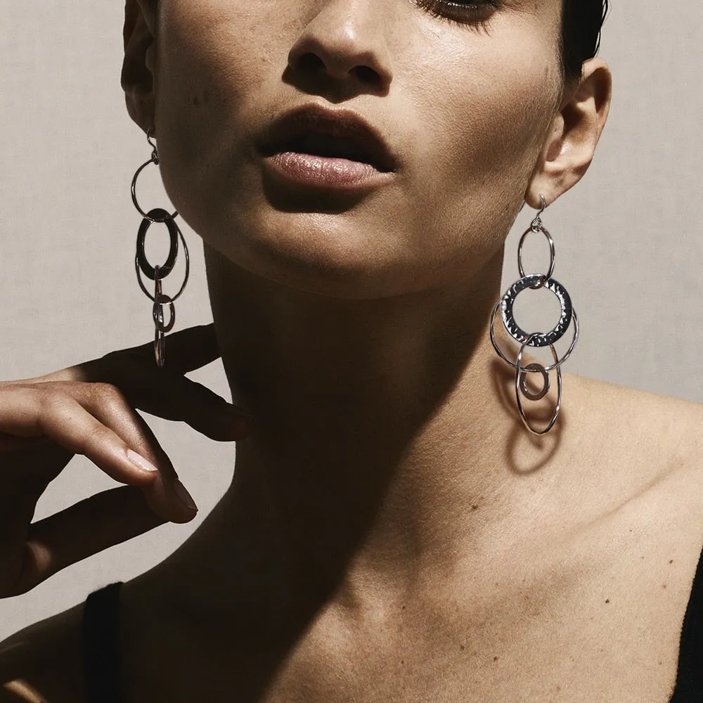 Jumbo Hammered Jet Set Earrings sold by Ippolita product image thumbnail 4