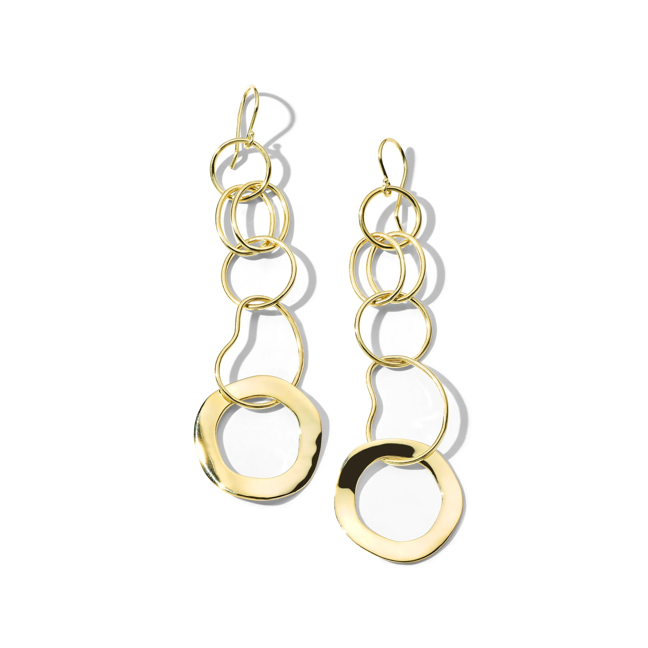 Wavy Modern Chain Earrings sold by Ippolita