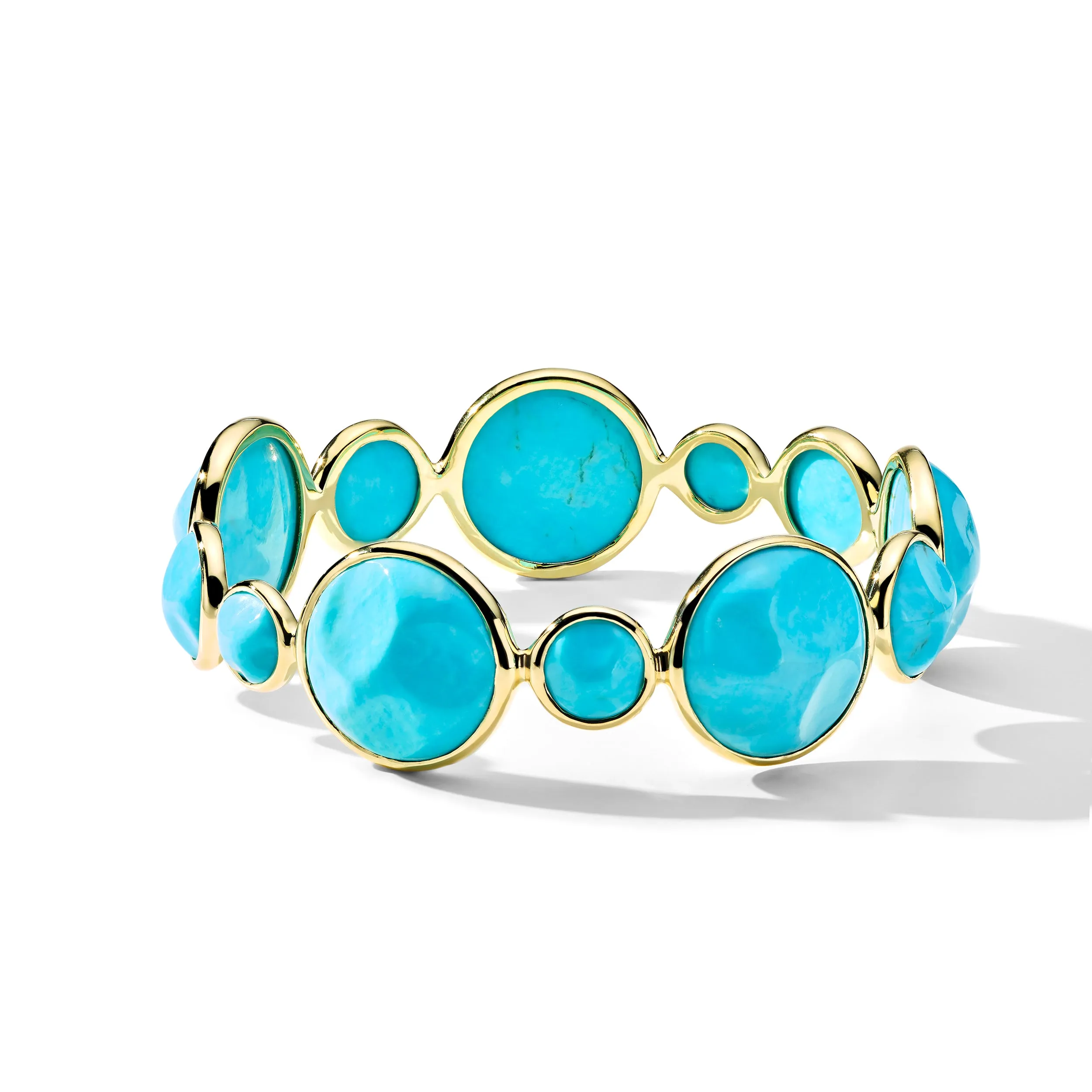Baroque Large Stone Bangle Bracelet sold by Ippolita