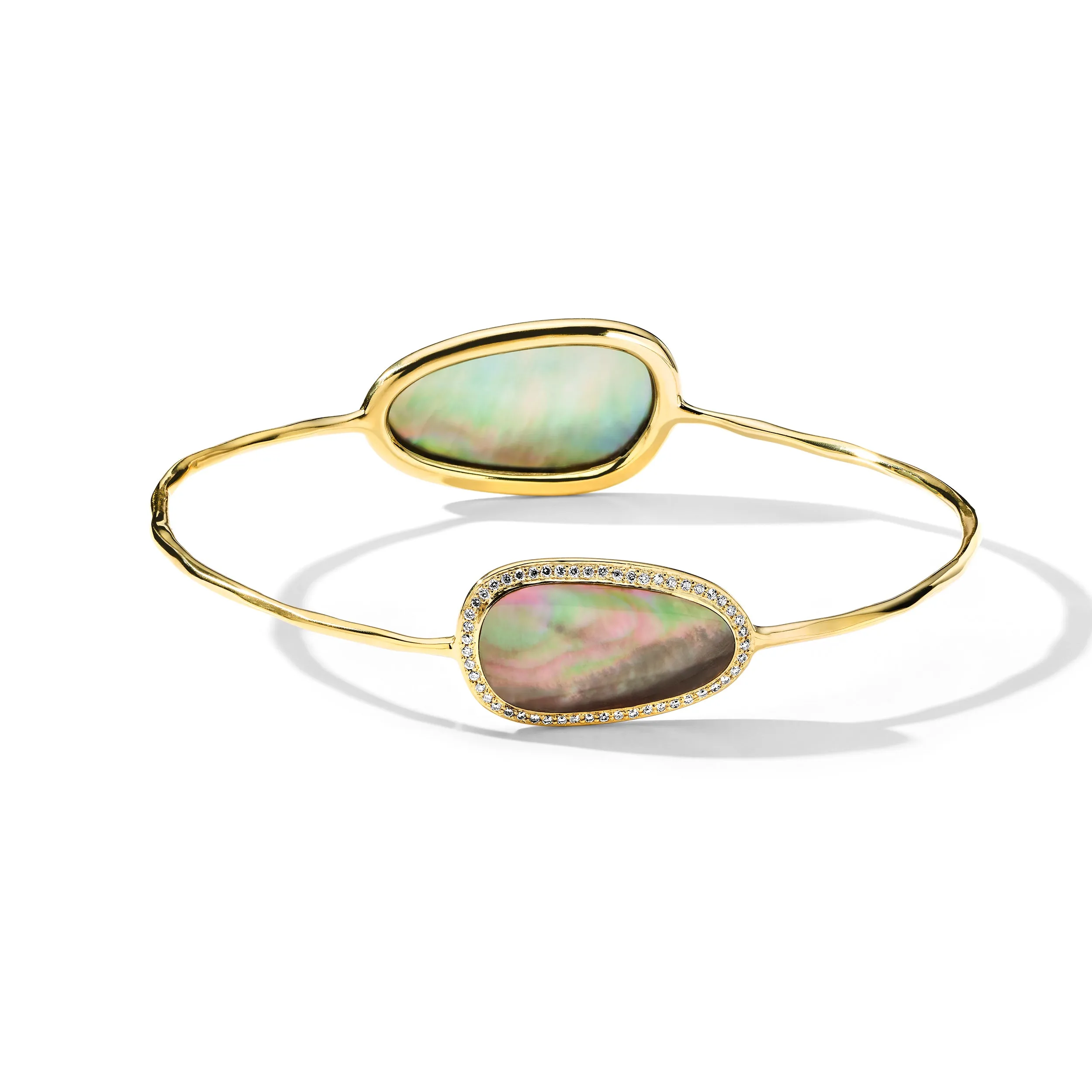 2 Pebble Bangle with Pave Diamonds ( .56ctw) sold by Ippolita
