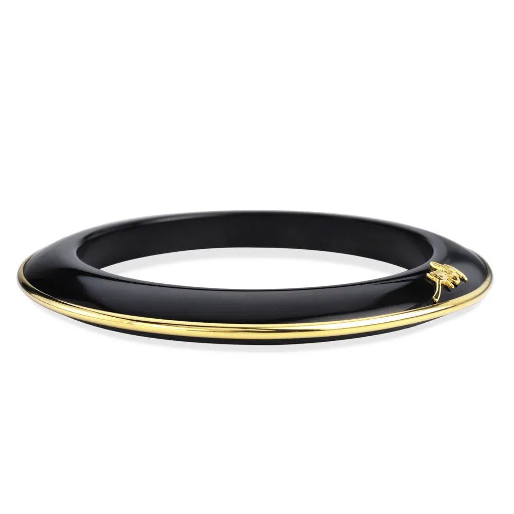 Ippolita Signature Resin Bangle in Black sold by Ippolita