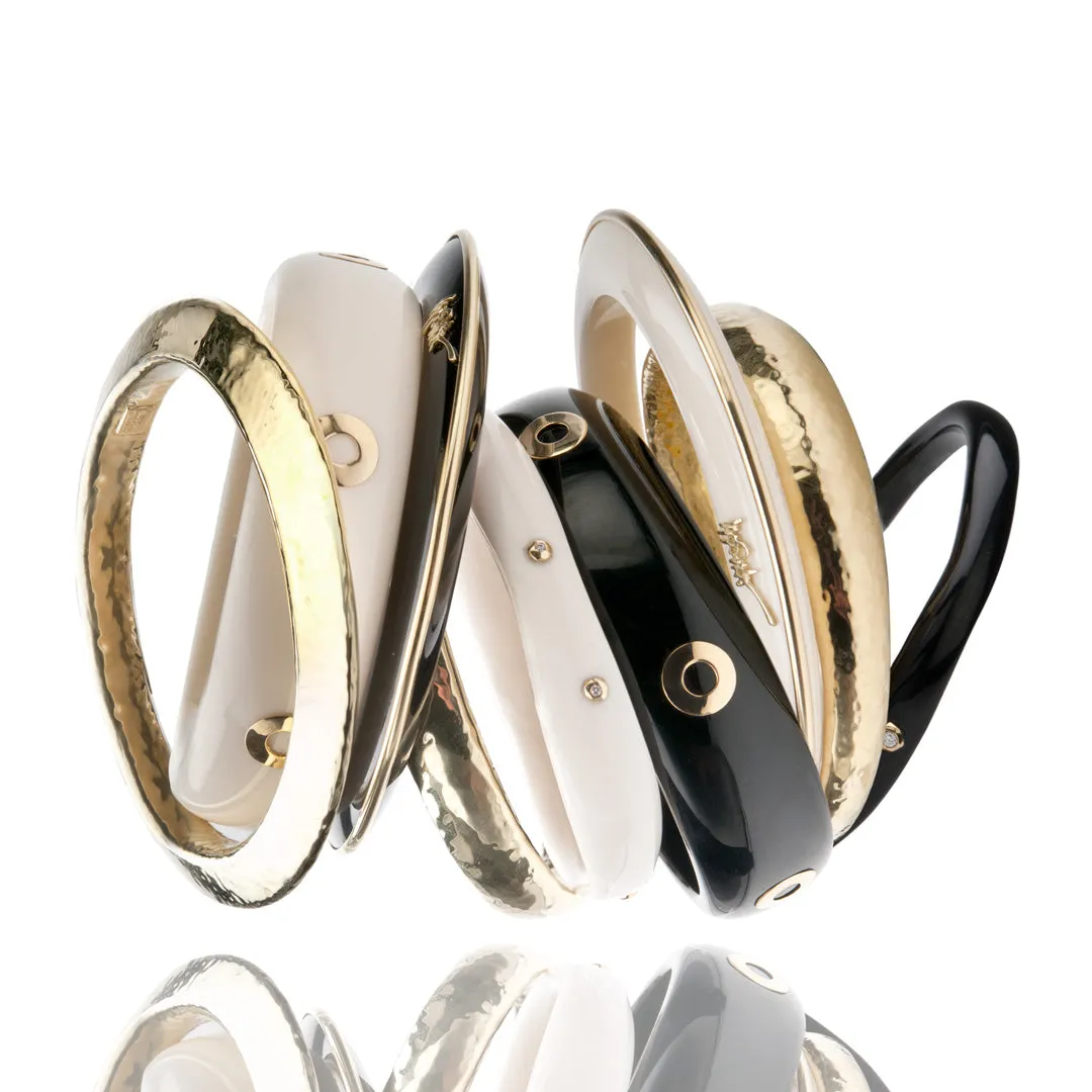 Resin Lifesaver Bangle in Black sold by Ippolita product image thumbnail 2