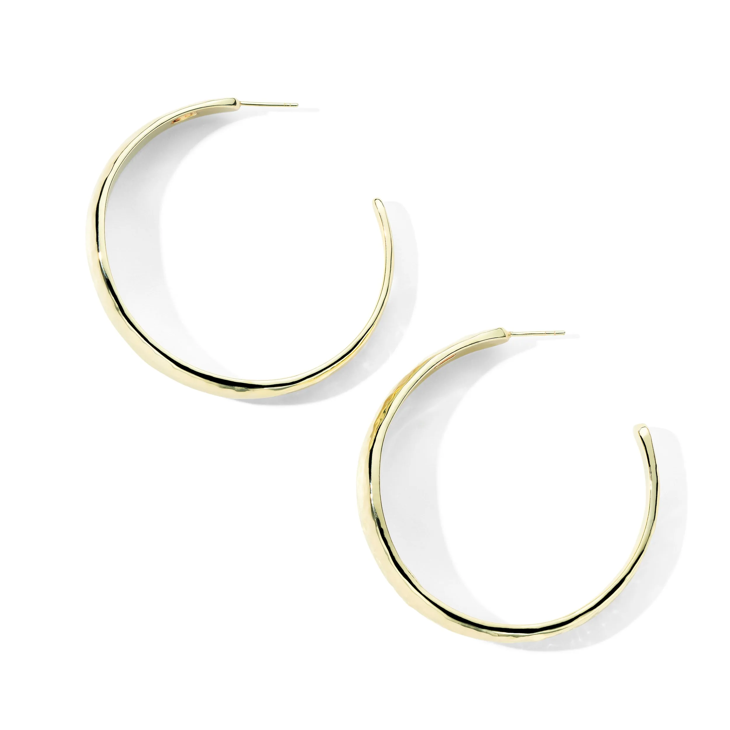 Large Hammered Hoop Earrings sold by Ippolita product image thumbnail 2