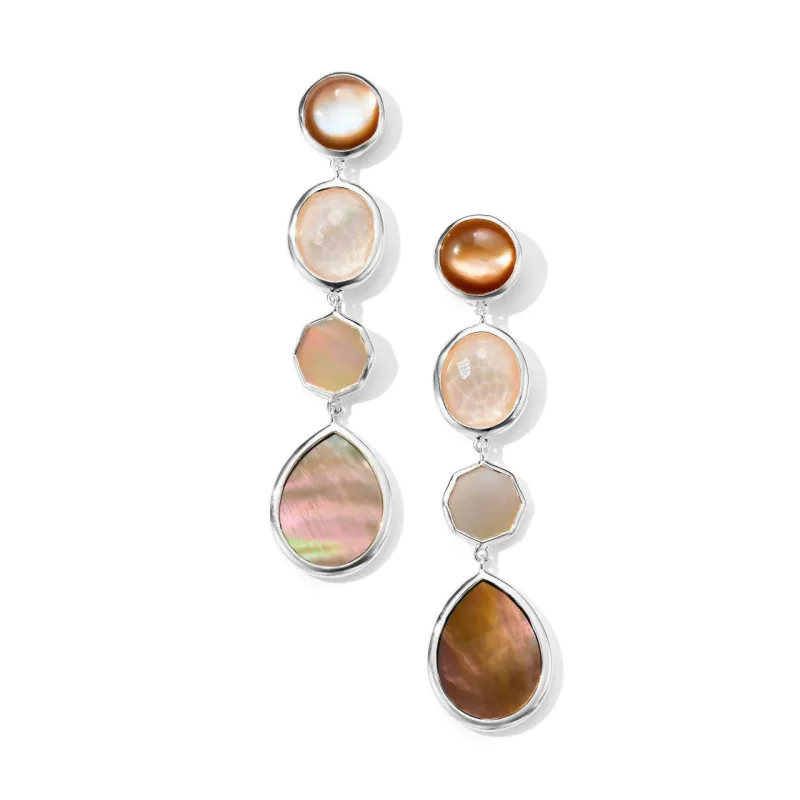 Linear Earrings in Polished Rock Candy sold by Ippolita
