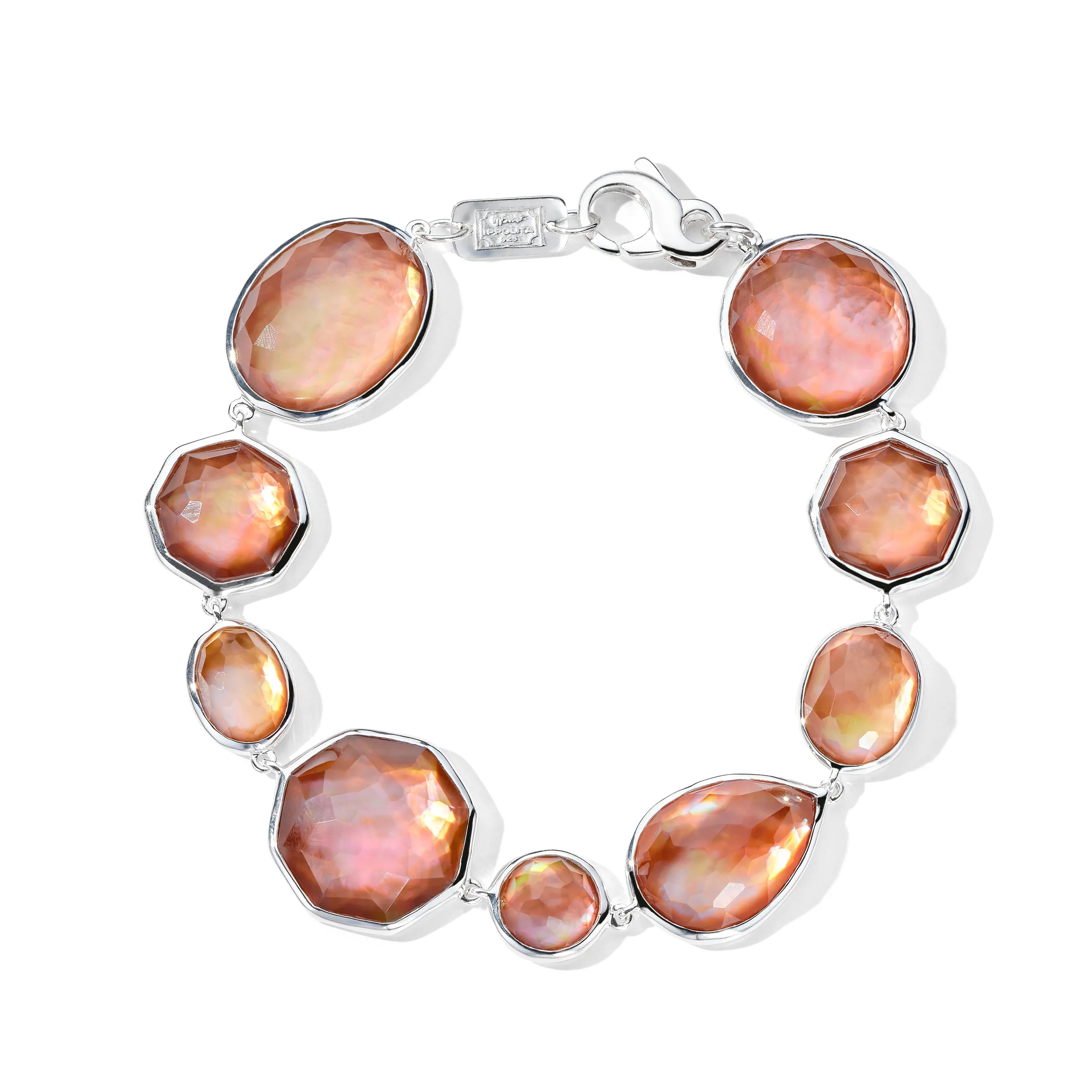 Large Flexible Bracelet with Multi Stone sold by Ippolita