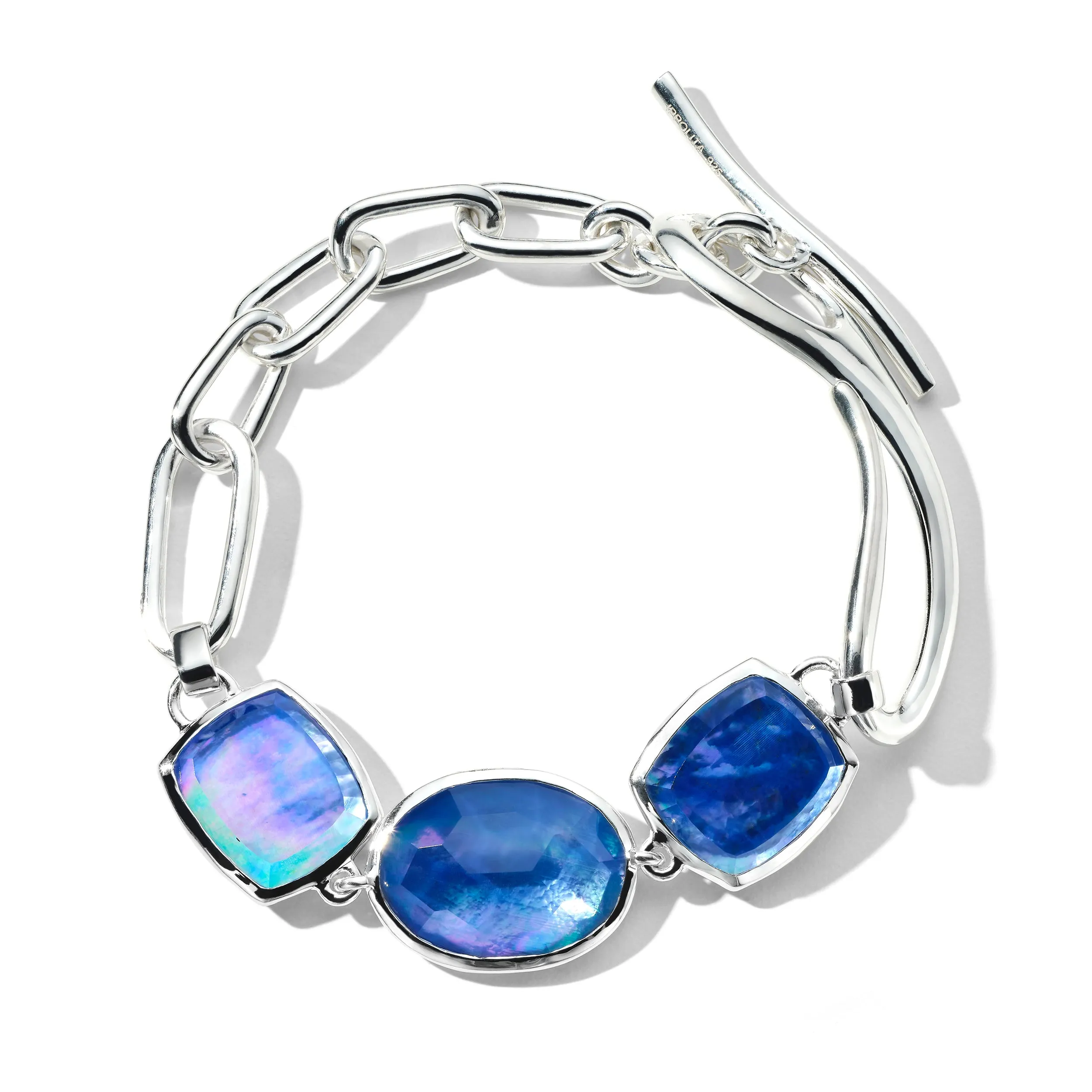 Mixed-Cut Stone & Linea Link Bracelet sold by Ippolita product image thumbnail 2