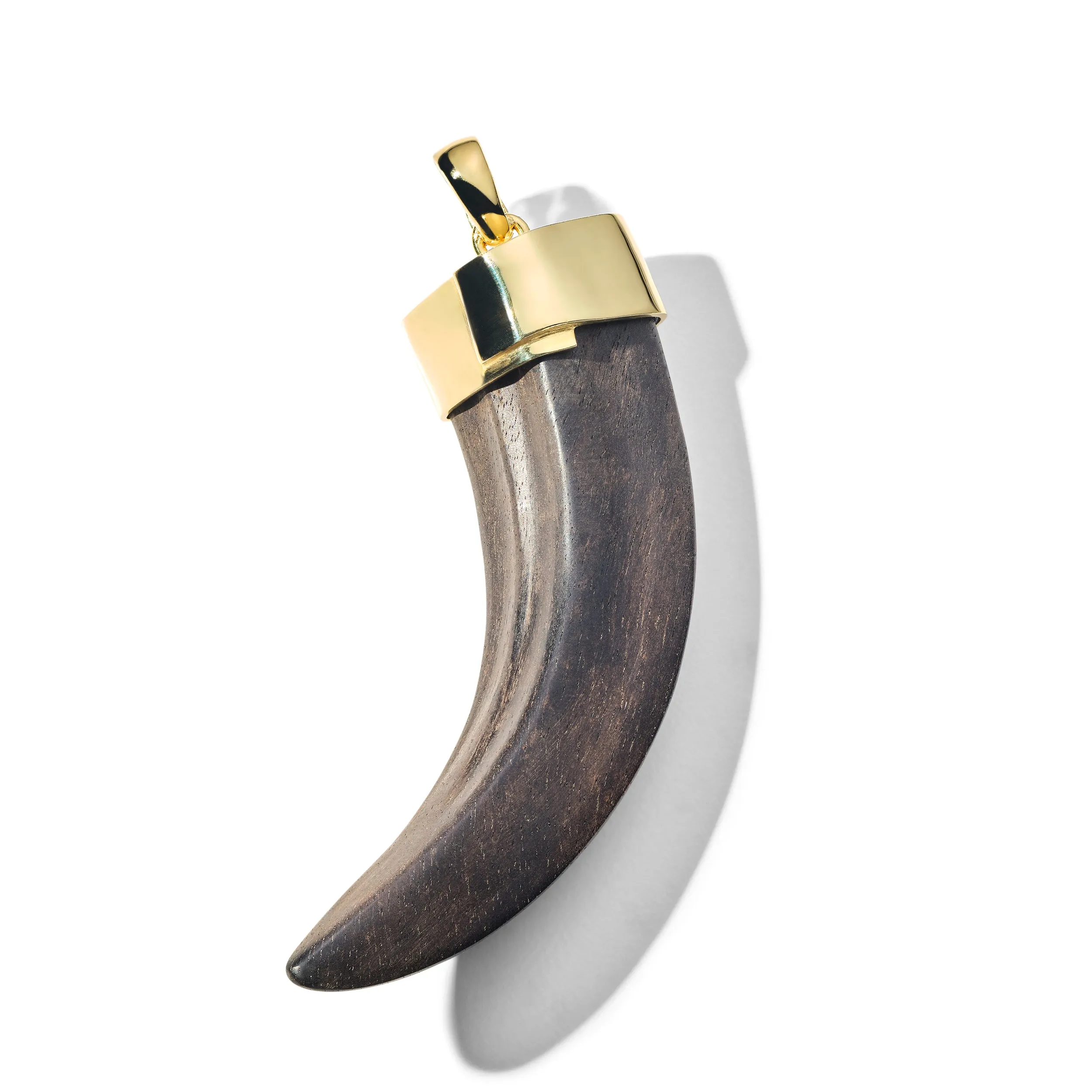 Extra Large Tusk Enhancer in Ebony Wood sold by Ippolita