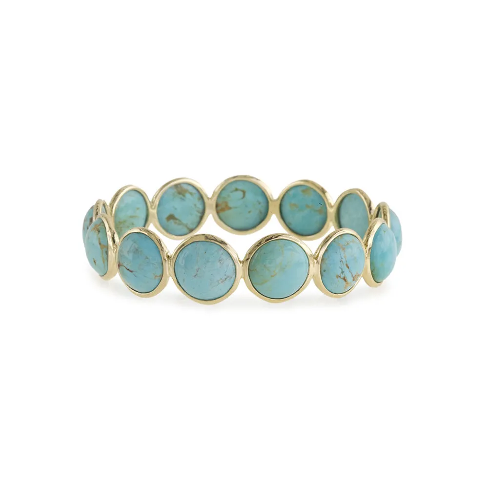 13-Stone Lollipop Bangle in Turquoise (81.90ct) sold by Ippolita