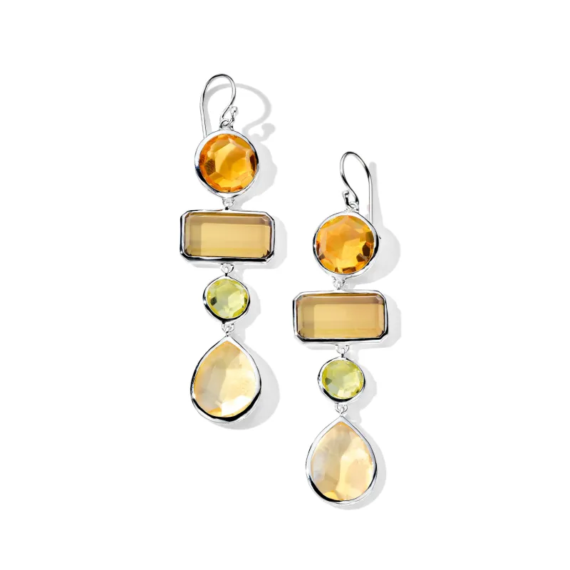 Mixed-Cut 4-Tier Earrings sold by Ippolita