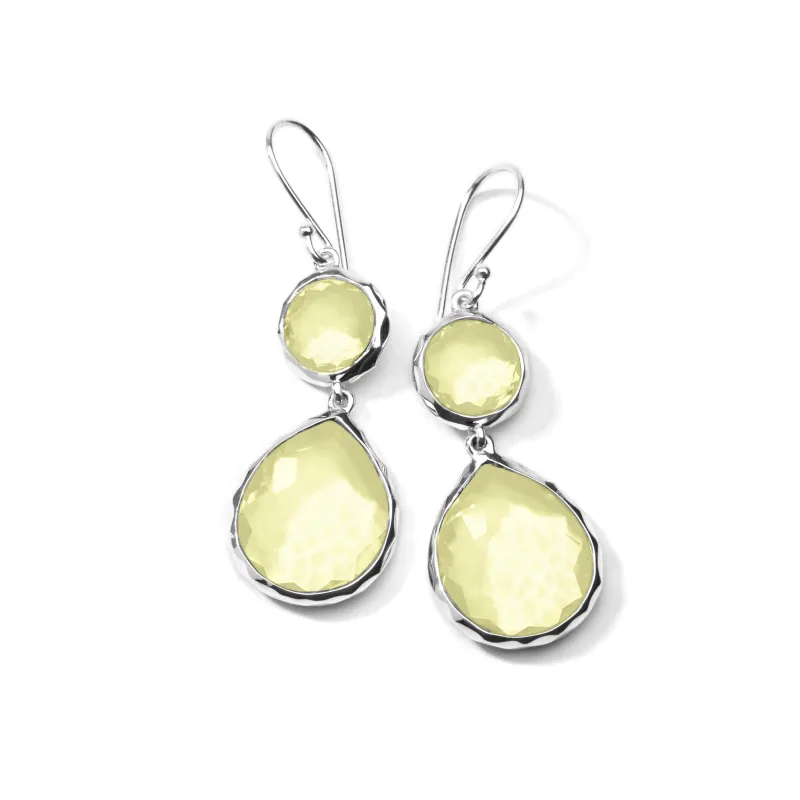 Teardrop Snowman Earrings sold by Ippolita
