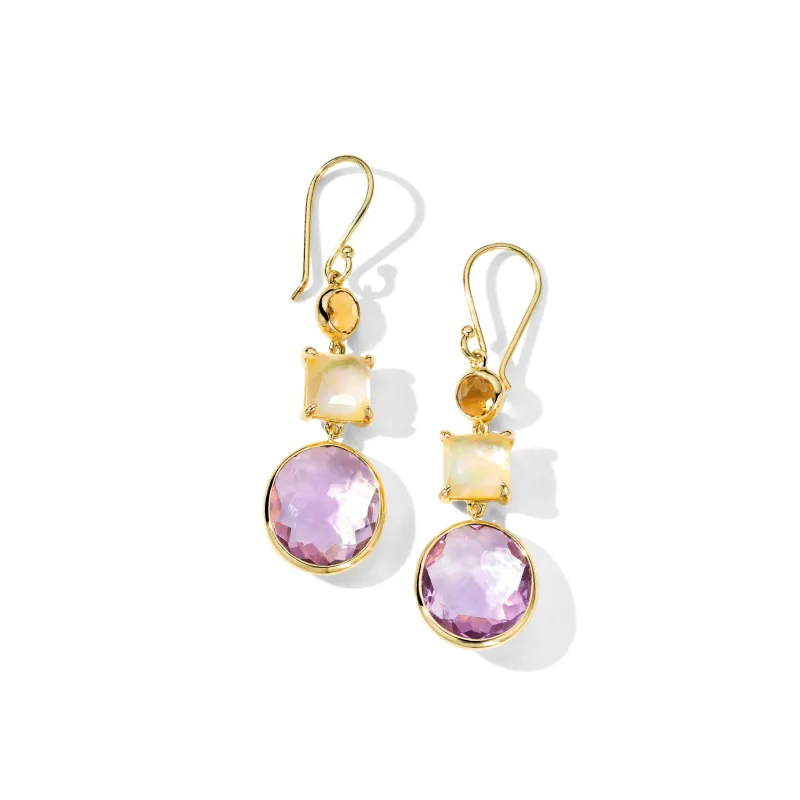 3-Stone Drop Earrings sold by Ippolita
