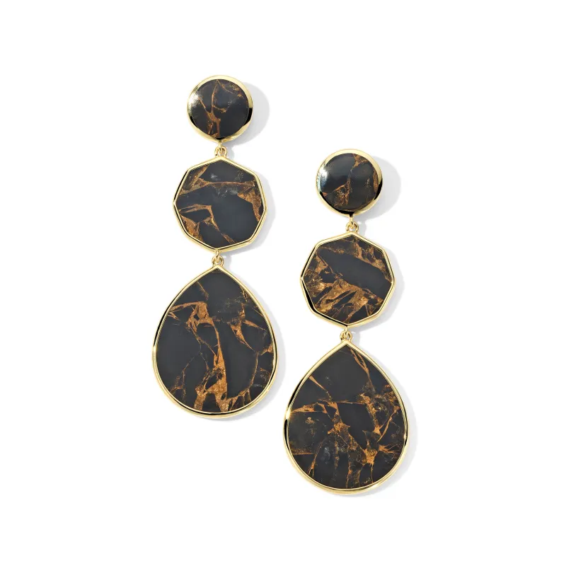 Crazy 8's 3-Stone Drop Earrings sold by Ippolita