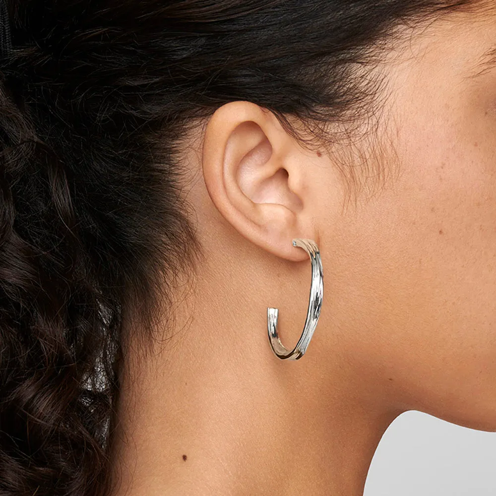 Medium Crush Hoop Earrings sold by Ippolita product image thumbnail 3