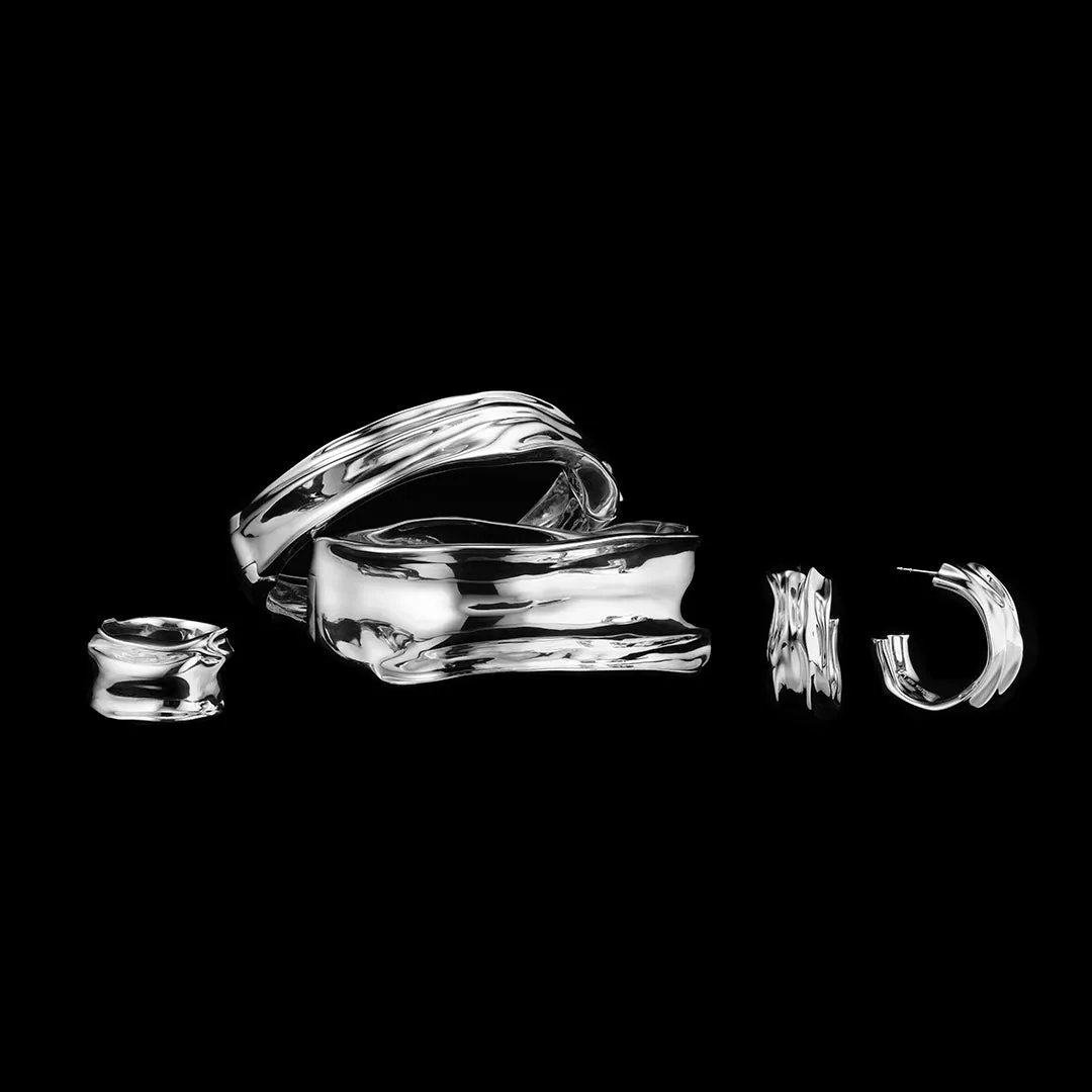 Crush Thin Hinged Bangle sold by Ippolita product image thumbnail 4