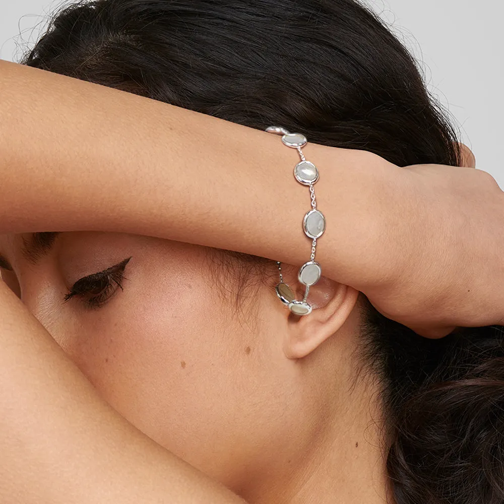 Polished Rock Candy Mini Oval Slice Chain Bracelet sold by Ippolita product image thumbnail 2