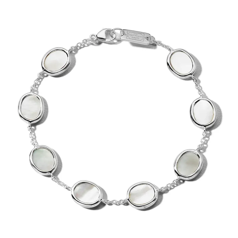 Polished Rock Candy Mini Oval Slice Chain Bracelet sold by Ippolita